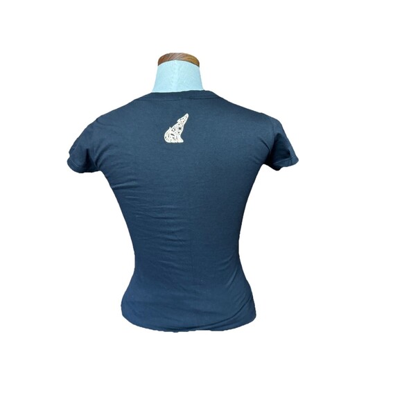 NWT Vintage Twilight New Moon Jacob Black Graphic Tee Wolf Back Juniors L - Picture 4 of 8